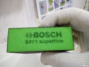 博世（Bosch）厚款海綿砂新人試用全攻略